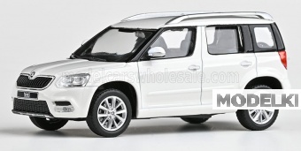 1:43 SKODA YETI SUV Facelift (Restayling) (2013), white - 031E