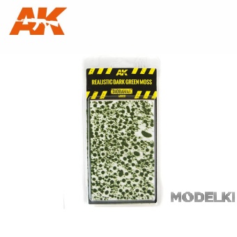 Realistic dark green moss - AK-8131