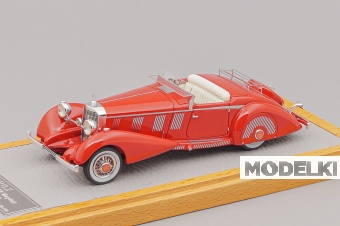 1:43 (Б/У) MERCEDES-BENZ 540K Mayfair Special Rodster Convertible (1937), red - 43002G-X1