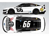 1:64 Ford Mustang #66 Timmy Hill *Skeletron*, white/black 2025 - C662561SKETH