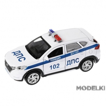 HYUNDAI Tucson Полиция, белый - TUCSON-12POL-WH