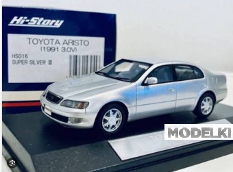 1:43 TOYOTA Aristo 1991  3.0V, silver - HS016
