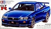 1:24 Сборная модель Nissan Skyline GT-R V-spec R34 - 24210