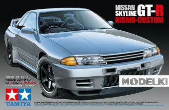 1:24 Сборная модель NISSAN Skyline GT-R (R32) Nismo-Custom - 24341
