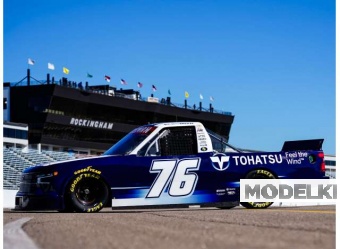 1:64 Chevrolet Silverado #76 Spencer Boyd *Tohatsu* Test Truck, blue/white 2025 - T762565TOHSP