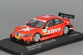1:43 MERCEDES-BENZ C-Class Stern AMG DTM (Mathias Lauda) 2009, red - 400093817