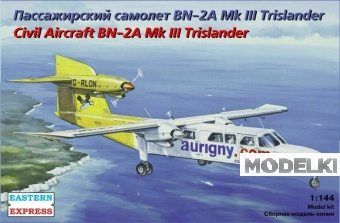 1:144 Сборная модель Пассажирский самолет BN-2A Mk III Trislander - 14491
