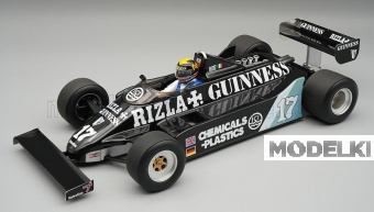 1:18 MARCH F1 811 №17 German GP (with pilot figure) Derek Daly (1981) - TMD18-440B