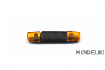 1:43 Проблесковый маяк Hella Light, черный/оранжевый - CAL-B-43-019OA