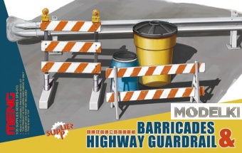 1:35 Сборная модель Barricades & Highway Guardrail Set - SPS-013