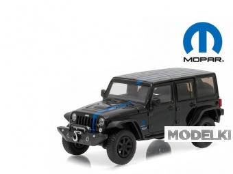 1:43 JEEP Wrangler 4x4 Unlimited MOPAR Edition Apache Tribute 5-дв.(Hard Top) 2014 Black - 86076-X1