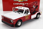 1:18 CHEVROLET C-30 (1972) - Carro Attrezzi - Wrecker Road Service, Red White - 13654