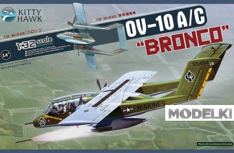 1:32 Сборная модель Американский легкий штурмовик North American OV-10A / B Bronco - KH32004