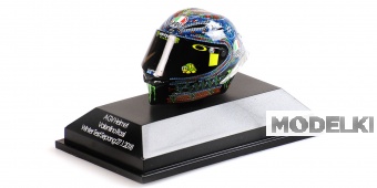 1:8 AGV HELMET - VALENTINO ROSSI - WINTER TEST SEPANG 27.01.2018 - 399180076