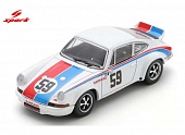 1:64 PORSCHE 911 Carrera RSR #59 24H Daytona P.Gregg/H.Haywood (1973), white/blue/red - 64S023