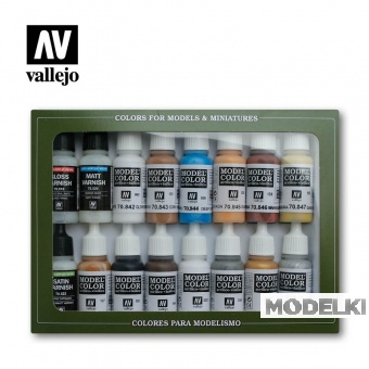 Краска акриловая `Model Color ' Набор Model Color №2 Folkstone Special (16цв.) - 70102