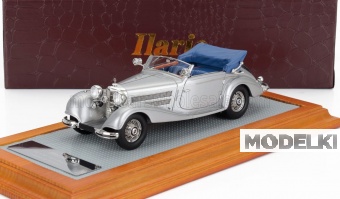 1:43 MERCEDES-BENZ 540k Sn154157 Sindelfingen Cabriolet A Open (1937), Silver Blue - IL43201