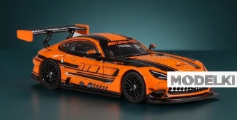 1:64 MERCEDES-BENZ AMG GT3 EVO PRESENTATION (2025), orange - 114600002