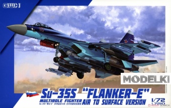 1:72 Сборная модель Российский самолет Су-35С, Su-35S“Flanker E' - L7210