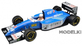 1:18 LIGIER F1 JS39 №25 South African GP (with pilot figure) Martin Brundle (1993) - TMD18-486B