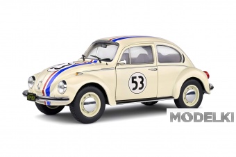 1:18 VOLKSWAGEN Beetle #53 Herbie бежевый - S1800505