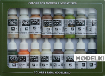 Набор Model Color ЗЕМЛИ 16цв. - 70141