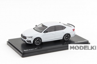 1:43 SKODA Octavia IV RS (2020), Moon White Metallic - 037EJ