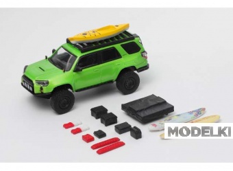1:64 TOYOTA 4Runner Modified с аксессуарами, green - KS-051-536