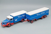 1:43 KRUPP Titan Kofferzug (1950), blue / red - 499069941-X1
