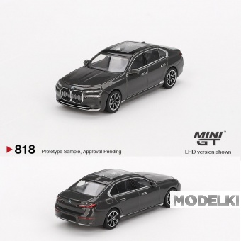 1:64 BMW i7 Xdrive 2024 (Lhd) темно-серый - MGT00818-L