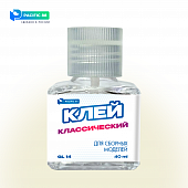 Клей для моделей классический (Plastic cement) 40 мл, стекло + кисть - GL14