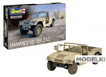 1:35 Сборная модель HMMWV M109 7A2, Level 4 - 03366
