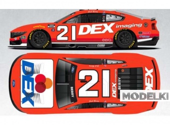 1:64 Ford Mustang #21 Josh Berry *Imaging* red/white 2025 - C212565DXSJP