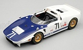1:43 FORD GT40 Roadster X1 №71 Riverside Chris Amon (1965), white / blue - TM43-69A