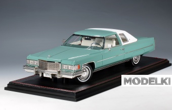1:18 CADILLAC Coupe Deville (1976), Dunbarton Green - STM1976603
