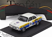 1:43 FORD Escort Mki №16 Rally City Granite (1975) Russell Brookes - John Brown, White Blue Yellow - TRFRRUK110