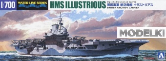 1:700 Сборная модель британский авианосец ILLUSTRIOUS - 06958