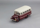 1:43 ГЗА-651 (1952), белый / бордовый - 165106