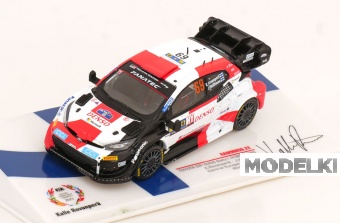 1:43 TOYOTA GR Yaris Rally1 World Champion, Rovenperä/Halttunen (2023) - RAM908SG
