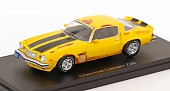 1:43 (Б/У) CHEVROLET Camaro Z/28 (1975), yellow black - NEO47351MCW-X1