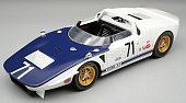 1:18 FORD GT40 ROADSTER X1 №71 Riverside Chris Amon (1965), white / blue - TM18-459A