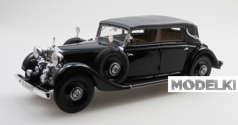 1:43 MERCEDES-BENZ 290 W18 lang cabriolet D top (1933), black - EMEU43043K