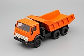 1:43 КАМАЗ 5511 самосвал (вертикальные ребра, белая решетка), оранжевый - ELK-0863