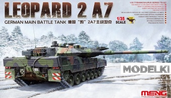 1:35 Сборная модель Немецкий ОБТ Leopard 2A7 - TS-027