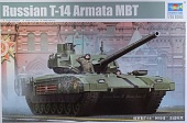 1:35 Сборная модель Российский ОБТ Т-14 - 09528