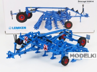 1:32 LEMKEN Smaragd 9/600k - Semi-mounted Field Cultivator, Blue - UH6290