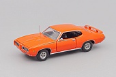 1:43 (Б/У) PONTIAC GTO Judge 1969, orange - B11YB21-X2