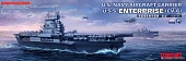 1:700 Сборная модель Авианосец ВМС США 'Enterprise' (CV-6) - PS-005