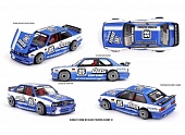 1:64 BMW M3 (E30) *Kaido Touring Chapm V1*, blue/white 1989 - MGTKHMG223