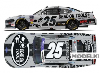 1:64 Ford Mustang #25 Harrison Burton *Dead On Tools*, grey/black 2025 - N252565DEAHB